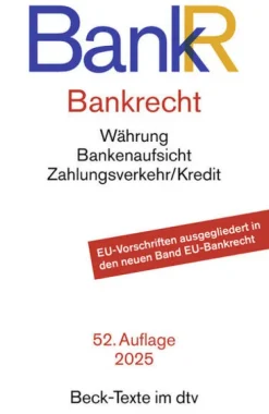 dtv Verlagsgesellschaft Jura*Bankrecht. BankR