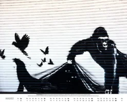 Heel Verlag Wandkalender-Banksy Kalender 2026 Premium XXL-Posterkalender