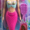 Mattel Puppen & Stofftiere*Barbie - New Long Hair Fantasy Doll, Mermaid