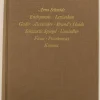 Suhrkamp Verlag Gesamtausgaben*Bargfelder Ausgabe. Werkgruppe I. Romane, Erzählungen, Gedichte, Juvenilia