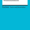 Basistexte Philosophie. Band 1: Erkenntnis- und Wissenschaftstheorie*Reclam Philipp Jun.