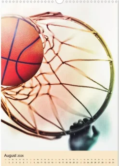 Calvendo Wandkalender*Basketball Fun (Wandkalender 2026 DIN A3 hoch), Monatskalender