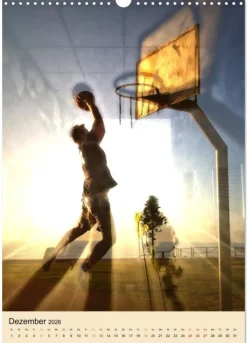 Calvendo Wandkalender*Basketball Fun (Wandkalender 2026 DIN A3 hoch), Monatskalender