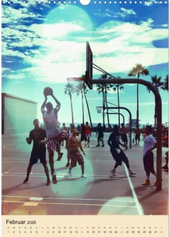 Calvendo Wandkalender*Basketball Fun (Wandkalender 2026 DIN A3 hoch), Monatskalender