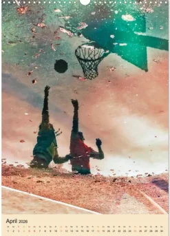 Calvendo Wandkalender*Basketball Fun (Wandkalender 2026 DIN A3 hoch), Monatskalender