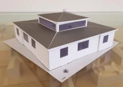 Bastelbogen "Haus am Horn 1923"*Bauhaus-Universität Online