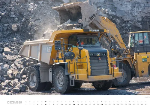 Baumaschinen Kalender 2026*Heel Verlag GmbH