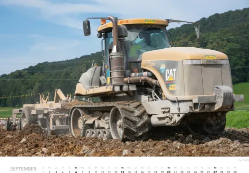Baumaschinen Kalender 2026*Heel Verlag GmbH
