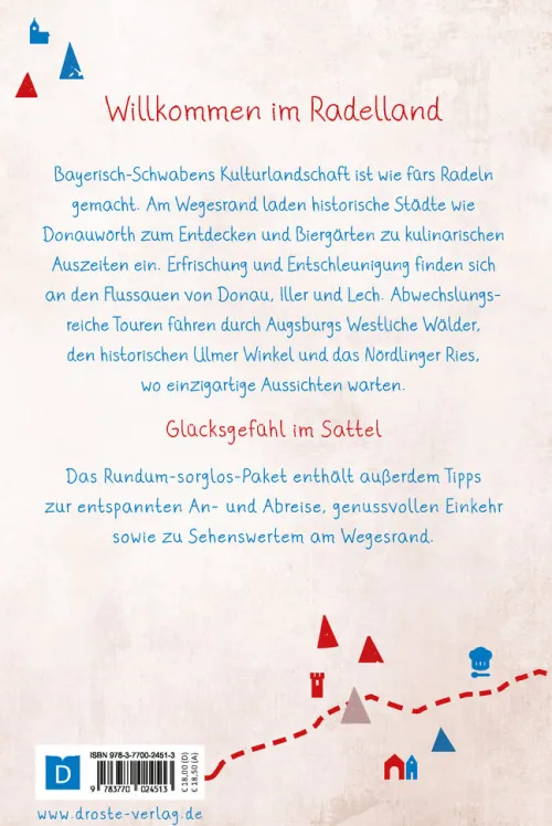 Droste Verlag Radreisen & Radtouren*Bayerisch-Schwaben. Radeln für die Seele