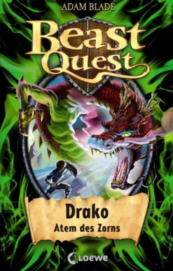 Loewe Verlag Märchen & Sagen*Beast Quest (Band 23) - Drako, Atem des Zorns
