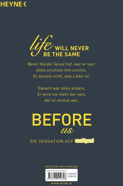 Heyne Taschenbuch Erotische Romane-Before us