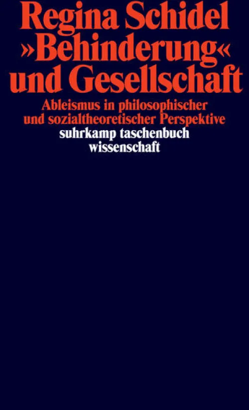 Suhrkamp Verlag Soziologie*Behinderung' und Gesellschaft