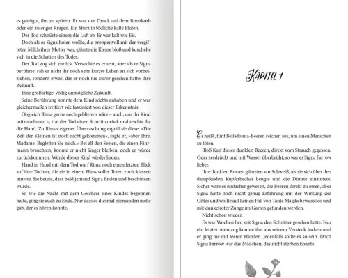 Ars Edition GmbH Young Adult|Liebesromane*Belladonna - Die Berührung des Todes (Belladonna 1)