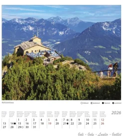 Plenk Postkartenkalender-Berchtesgaden Königssee Postkartenkalender 2026