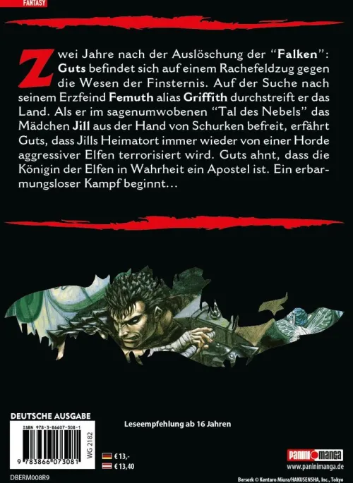 Panini Verlags GmbH Horror*Berserk Max 08