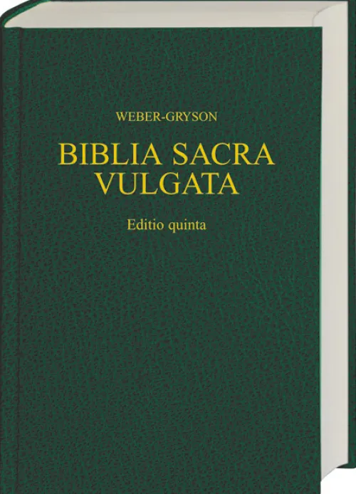 Deutsche Bibelges. Lateinische Bücher-Biblia Sacra Iuxta Vulgatam Versionem