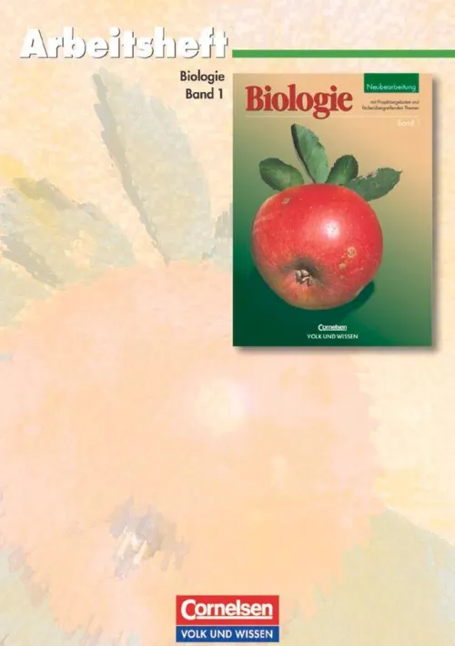 Volk u. Wissen Vlg GmbH Nach Fächern·Biologie-Biologie 1. Arbeitsheft. Neubearbeitung. Mecklenburg-Vorpommern