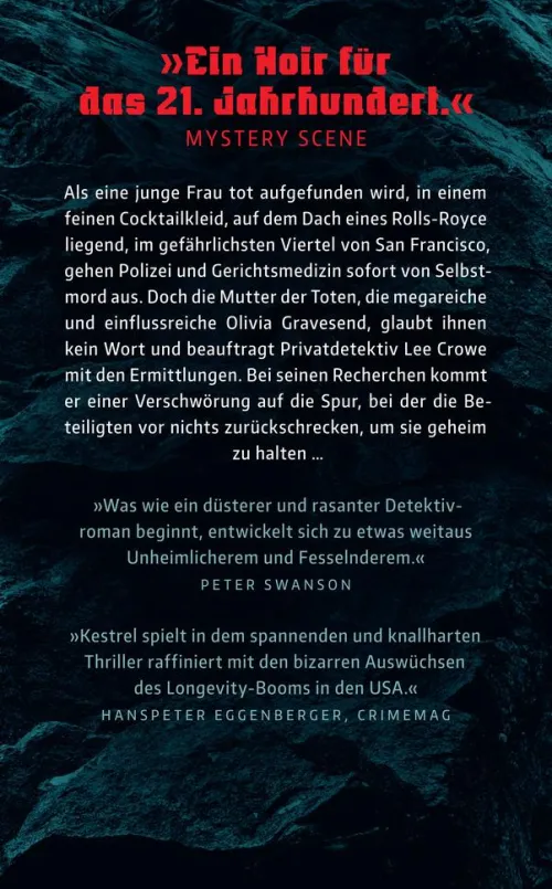 Suhrkamp Verlag Technothriller-Bis in alle Endlichkeit