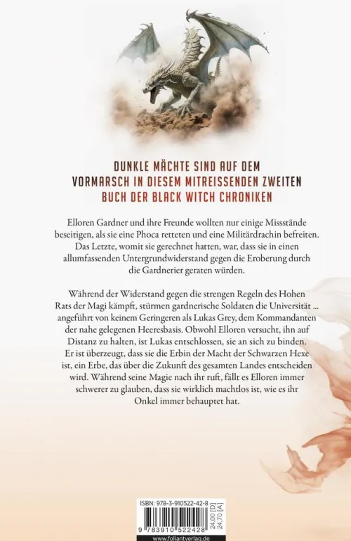 foliant Verlag Young Adult|Fantasy*Black Witch - Erkenntnis