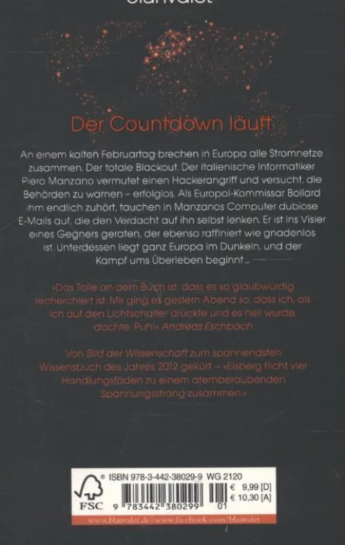 Blanvalet Taschenbuchverl Krimis & Thriller|Technothriller-BLACKOUT - Morgen ist es zu spät