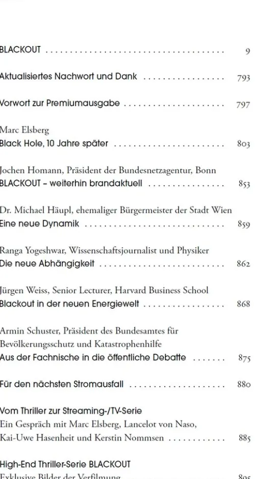 Blanvalet Verlag Technothriller*BLACKOUT - Morgen ist es zu spät