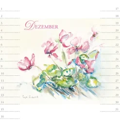 Stadler Kalender Immerwährender Kalender*Blütenzauber