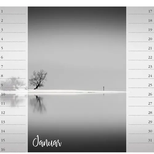 Stadler Kalender Immerwährender Kalender-Bodensee. Immerwährender Geburtstags- und Tischkalender