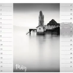 Stadler Kalender Immerwährender Kalender-Bodensee. Immerwährender Geburtstags- und Tischkalender