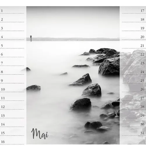 Stadler Kalender Immerwährender Kalender-Bodensee. Immerwährender Geburtstags- und Tischkalender