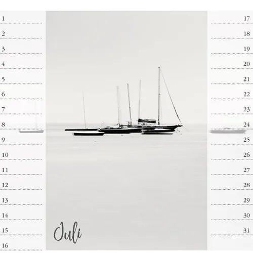 Stadler Kalender Immerwährender Kalender-Bodensee. Immerwährender Geburtstags- und Tischkalender