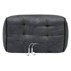 Bookchair Vertrieb Lesen & Geschichten-Bookcouch Grau | Lesekissen für Bücher und Tablets | Buchständer | Tablethalter | Lesehillfe | Deutsche Ausgabe