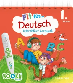 BOOKii Fit für Deutsch Interaktiver Lernspaß 1. Klasse*Tessloff Verlag New