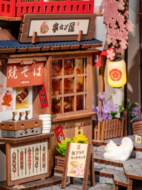 Booknook: Sakura Wine Alley*Robotime Sale