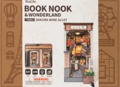 Booknook: Sakura Wine Alley*Robotime Sale