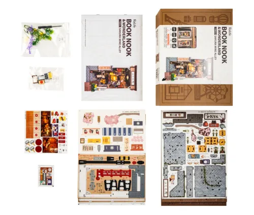 Booknook: Sakura Wine Alley*Robotime Sale