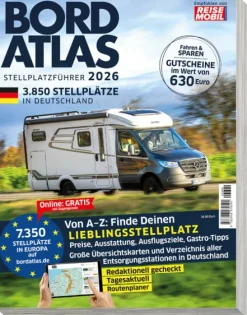 Dolde Medien Verlag GmbH Reiseführer|Camping*Bordatlas Stellplatzführer 2026