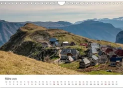 Calvendo Wandkalender-Bosnien - Wunderschöne Natur in einem bezaubernden Land. (Wandkalender 2026 DIN A4 quer), Monatskalender