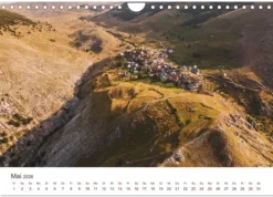Calvendo Wandkalender-Bosnien - Wunderschöne Natur in einem bezaubernden Land. (Wandkalender 2026 DIN A4 quer), Monatskalender