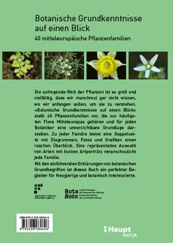 Haupt Verlag AG Biologie-Botanische Grundkenntnisse auf einen Blick