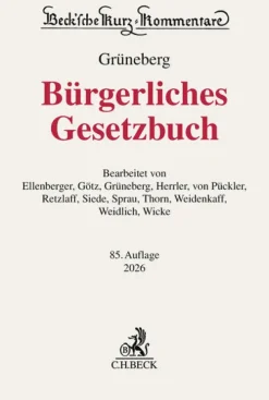 C.H. Beck Jura*Bürgerliches Gesetzbuch. BGB