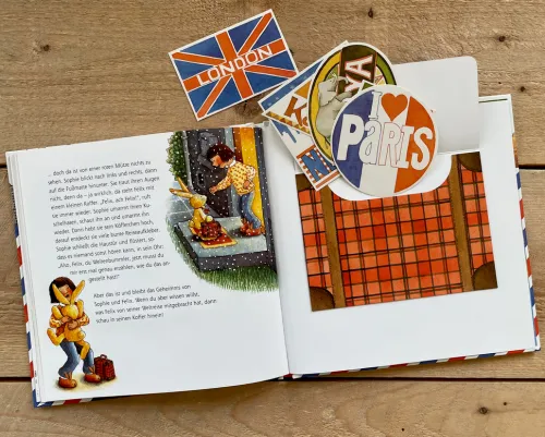 Kinder Coppenrath 3-6 Jahre-Briefe von Felix. Ein kleiner Hase auf Weltreise