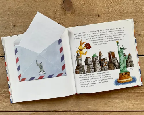 Kinder Coppenrath 3-6 Jahre-Briefe von Felix. Ein kleiner Hase auf Weltreise