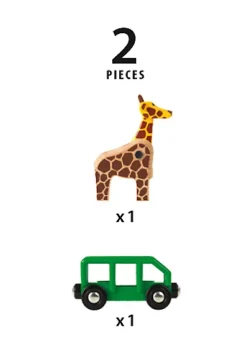 Ravensburger Modelle & Konstruktion*BRIO - Giraffenwagen