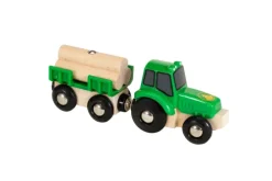 Ravensburger Modelle & Konstruktion*BRIO - Traktor mit Holz-Anhänger
