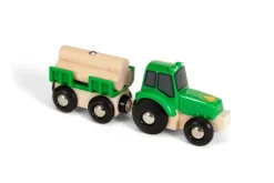 Ravensburger Modelle & Konstruktion*BRIO - Traktor mit Holz-Anhänger