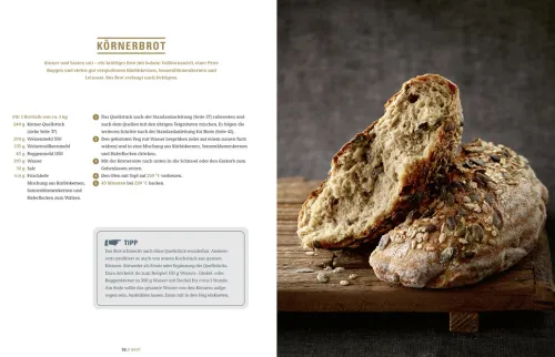 Becker Joest Volk Verlag Backen-Brot backen in Perfektion mit Hefe