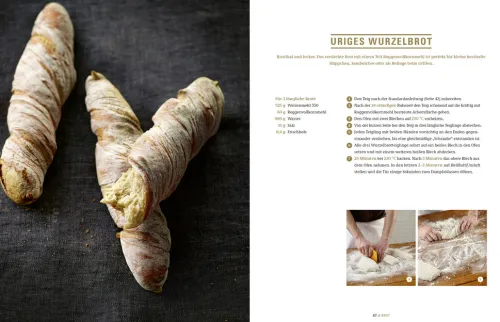 Becker Joest Volk Verlag Backen-Brot backen in Perfektion mit Hefe