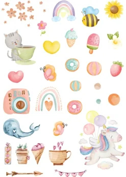 frechverlag GmbH Kalligraphie & Handlettering|Küche & Esszimmer*Brush Pen Lettering Designdose Sweet Pastel