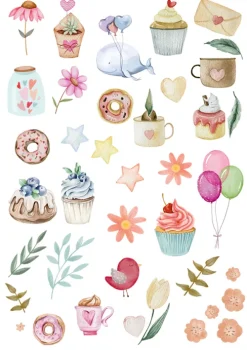 frechverlag GmbH Kalligraphie & Handlettering|Küche & Esszimmer*Brush Pen Lettering Designdose Sweet Pastel