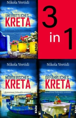 Bundle: Griechenland-Krimis Band 1-3*between pages by Piper Clearance